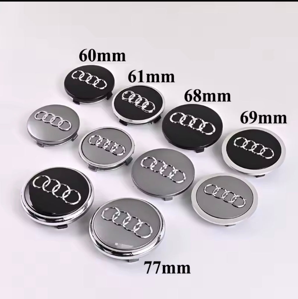 Audi center caps