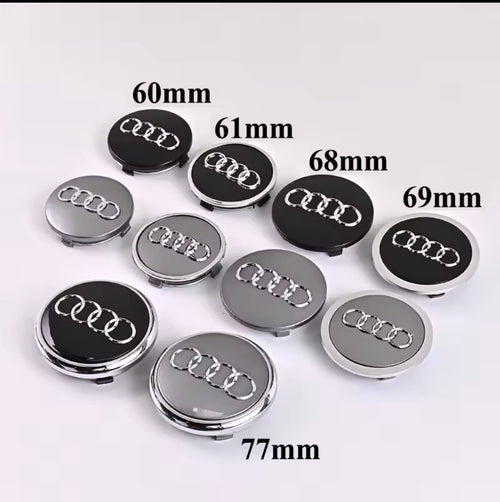 Audi center caps